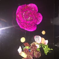 Dragon Fruit Lotus at Joie Restaurant in Central Singapore