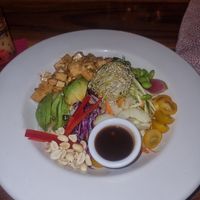 Green bowl at Lola Valentina in Isla Mujeres