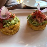 Plantain dish  at Lola Valentina in Isla Mujeres