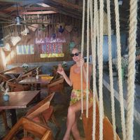 Didn’t take a picture of the tacos but the place was so cute!   at Lola Valentina in Isla Mujeres