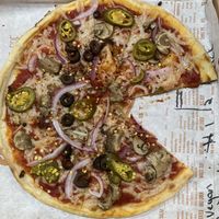   at Blaze Pizza in Laurel