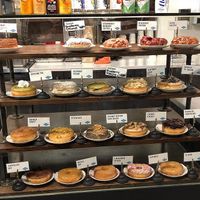 Display case. at Beechwood Doughnuts in St Catharines