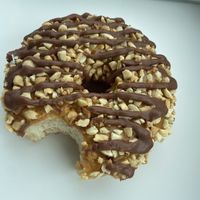 Chocolate caramel crunch    at Beechwood Doughnuts in St Catharines