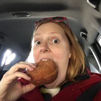 vegan cronut! at Beechwood Doughnuts in St Catharines