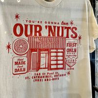 Merch  at Beechwood Doughnuts in St Catharines