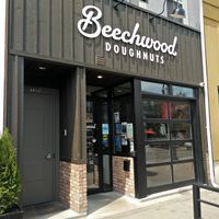 view from outside at Beechwood Doughnuts in St Catharines