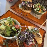 Vegan Bean Burger😍  at Astrid in Malaga