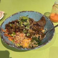 Seitan salad.   at Astrid in Malaga