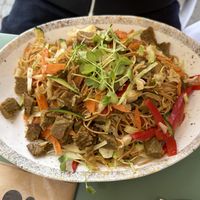 Seitan Nudeln  at Astrid in Malaga