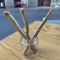 Homemade bread at Astrid in Malaga