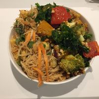 Vegan salad bowl at Simple Seed Eatery in South Yarra