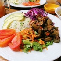 Dish of the day on a sunday. at Kalenda in Santo Domingo