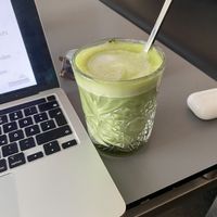Matcha latte   at Blueorange Coffee and Bagel - Alserbachstrasse in Vienna