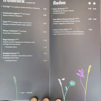 Breakfast and Flat breads at Blueorange Coffee and Bagel - Alserbachstrasse in Vienna