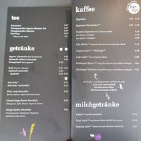 Hot and cold drinks at Blueorange Coffee and Bagel - Alserbachstrasse in Vienna