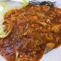 Chilli Hor Fun at Ci Wen Vegetarian 慈雲素食 in Northeast Singapore