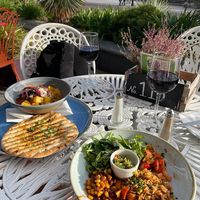 Biriyani bowl and Mexican bowl   at Visto Lounge in Torquay