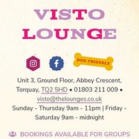 Updated opening hours 17 October 2023. at Visto Lounge in Torquay