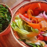 Side salads at Las Iguanas in Reading