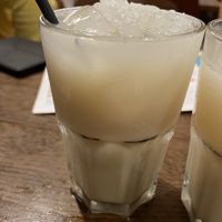 Spiced oat milkshake- I’m not impressed.   at Las Iguanas in Reading