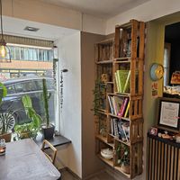 Inside next to the counter at Super Jami Kitchen in Stuttgart