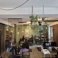 Dining area at Super Jami Kitchen in Stuttgart