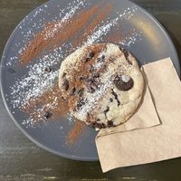 A Vanilla cookie for desert!  at Super Jami Kitchen in Stuttgart