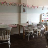 Inside A Little Something - seating area. at A Little Something in Thornton