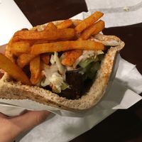 Yummy at The Flying Falafel in San Francisco