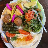 The starters of the vegan set menu  at Jeitta in Woking