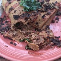 Just a close up of the Jacked Up crepe at Little ChoC Apothecary in Brooklyn