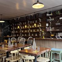 Lovely environment upstairs   at Little ChoC Apothecary in Brooklyn