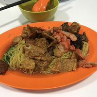 干捞面 at Hwa Jin Vegetarian 華津素食 in West Singapore