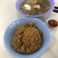 Rice and soup set  at Hwa Jin Vegetarian 華津素食 in West Singapore