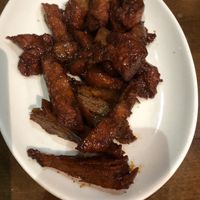 1. Roasted pork 叉燒  at Lucky Vegetarian in Brooklyn