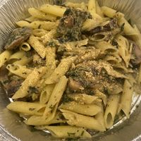 Pesto pasta  at Stone Row Pub and Eatery in Jim Thorpe