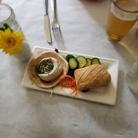 Sunflower hummus at Stone Row Pub and Eatery in Jim Thorpe