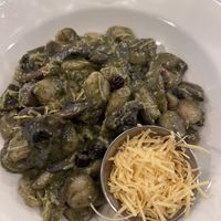  pesto + vegan parm   at Stone Row Pub and Eatery in Jim Thorpe