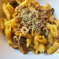 Pumpkin penne special   at Stone Row Pub and Eatery in Jim Thorpe