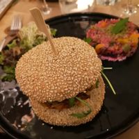 Vegan Burger at AMI in Brussels