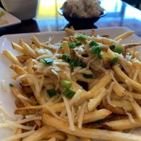 Cheese fries at Violette's Vegan Organic Cafe and Juice Bar in Las Vegas