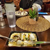 Mac n cheese balls at Violette's Vegan Organic Cafe and Juice Bar in Las Vegas