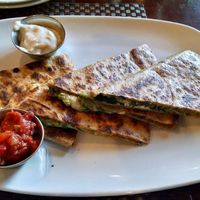 quesadilla at Violette's Vegan Organic Cafe and Juice Bar in Las Vegas