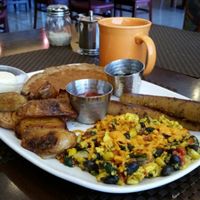 Brunch at Violette's Vegan Organic Cafe and Juice Bar in Las Vegas