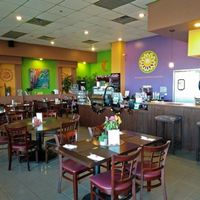 inside at Violette's Vegan Organic Cafe and Juice Bar in Las Vegas