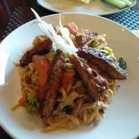 positive pad thai at Violette's Vegan Organic Cafe and Juice Bar in Las Vegas