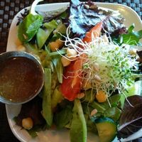 home salad at Violette's Vegan Organic Cafe and Juice Bar in Las Vegas