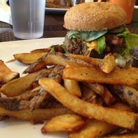 Amazing Burger at Violette's Vegan Organic Cafe and Juice Bar in Las Vegas