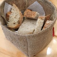 Home baked bread at Vero in Varese