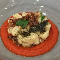 Gnocchi with arrabbiata sauce  at Vero in Varese
